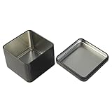 Photo Gallery heallily barattolo ermetico nero opaco in per foglie sfuse per caffè, noci e caramelle, contenitore da cucina multiuso con finitura vintage, scatola sigillata per casa e ufficio Photo Gallery heallily barattolo ermetico nero opaco in per foglie sfuse per caffè, noci e caramelle, contenitore da cucina multiuso con finitura vintage, scatola sigillata per casa e ufficio