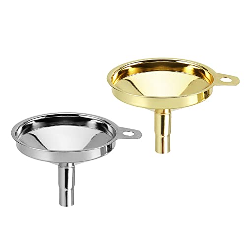ARFUKA Stainless Steel Funnels for Kitchen Use, Pack of 2
