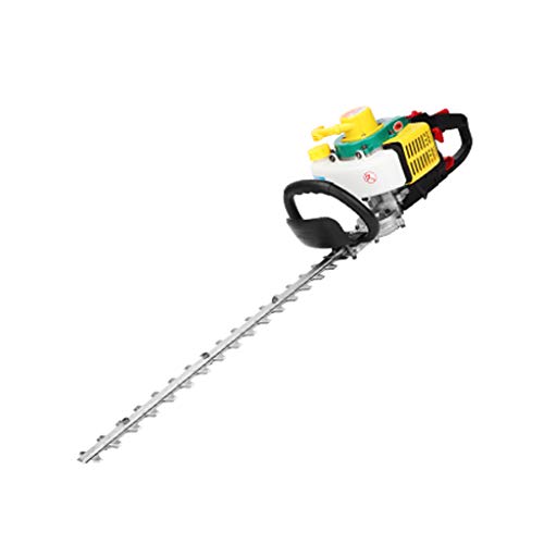 Cortasetos eléctrico, cortadora de setos Máquina de poda de árboles de té de Gasolina Máquina de recolección de té (cizalla Pesada de un Solo Polo) (Cuchillo Doble)