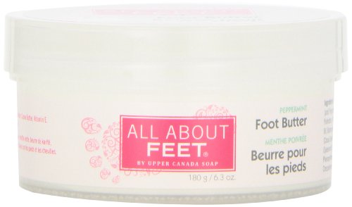 All About Feet by Upper Canada Peppermint Massaging Foot Butter