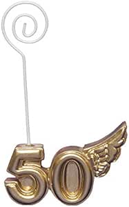 Lote De 12 Pinza Portafotos Portanotas 50º Aniversario - Bodas De Oro Detalles Y Recuerdos