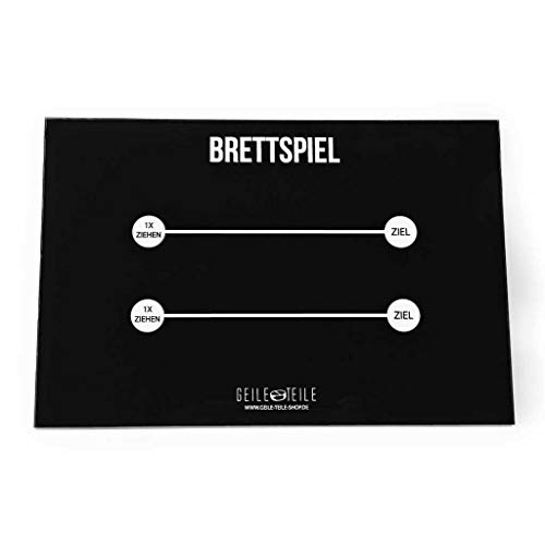 Preisvergleich Produktbild Geile Teile Acryglasplatte, Ziehplatte, Brettspiel, Unterlage, Verschiedene Sprüch (Brettspiel)