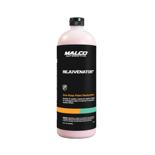 Malco Paint Rejuvenator One-Step Rotary Automotive Paint Restorer, 32 Oz.