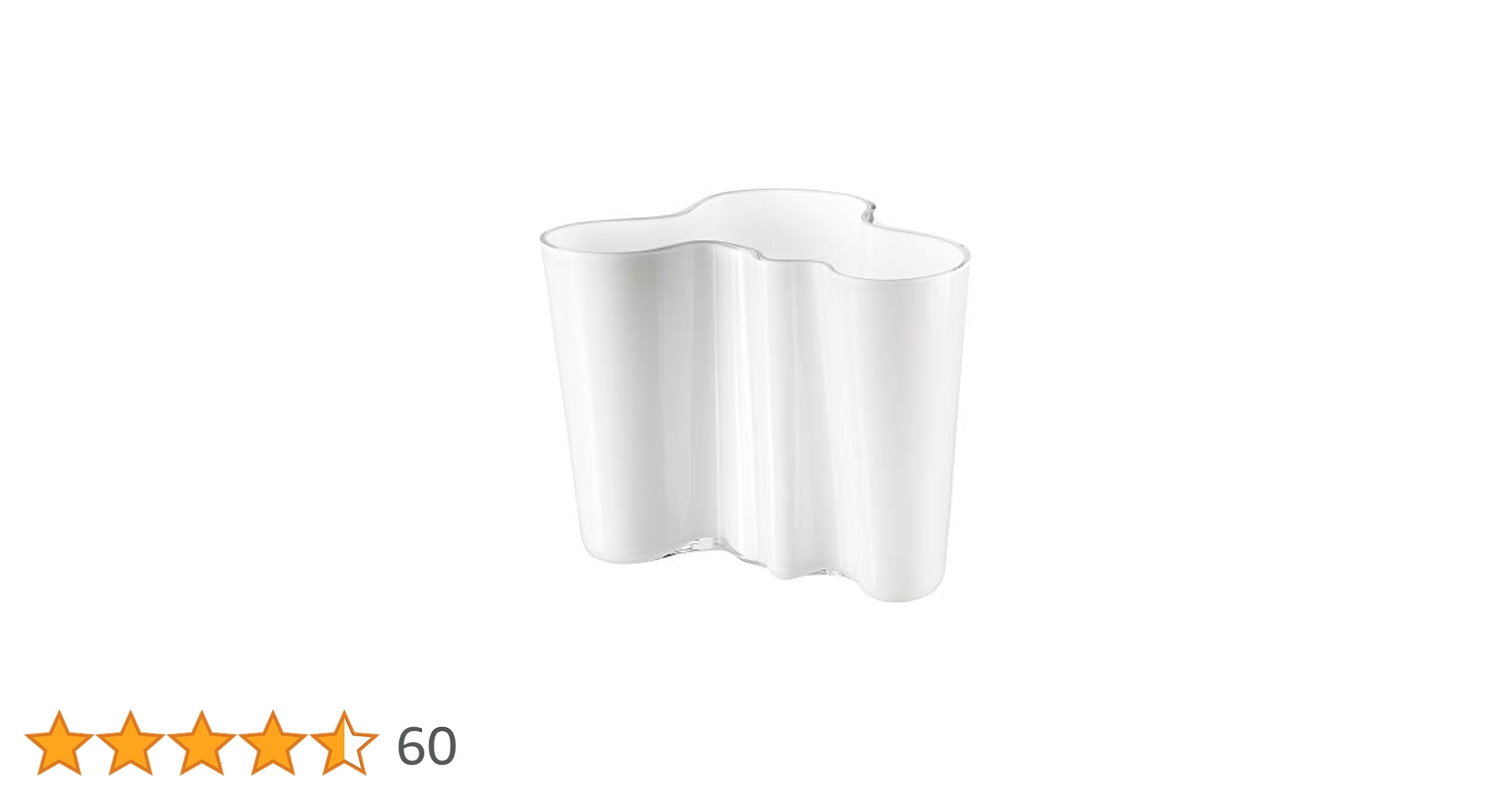 Iittala Alvar Aalto 160mm White Vase : Amazon.ca: Home