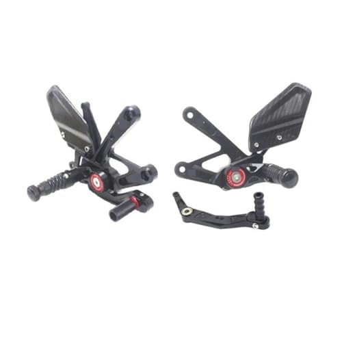 Repose-Pieds Arrière en Carbone pour Moto Sorties Duo et Sessions Circuit R1 R1M