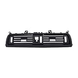 RHD – Grille De Sortie De Climatiseur Chromée Pour Conducteur Droitier, Compatible Avec BMW Série 5 F10 F11 F18 520 523 525 528 530(Central no chrome)