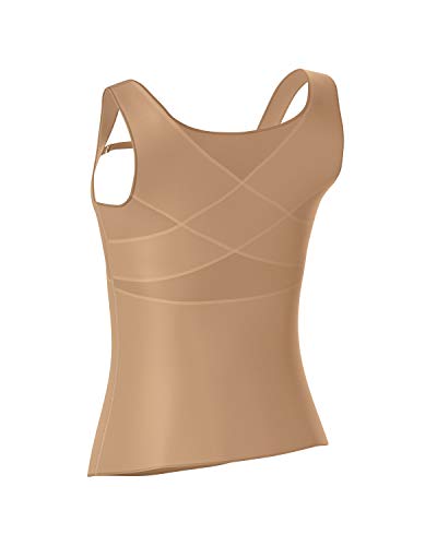 Leonisa Posture Corrector Back Support Tank Top - Open Bust Tummy Control Shapewear for Women4