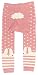CHUNG Baby Toddler Boys Girls Cotton Footless Ankle Length Tights Soft Stretchy 6M-4Y, Pink Rabit, 6-24 Months