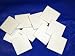 White Streak Plates, 2"x2", 10 Pack