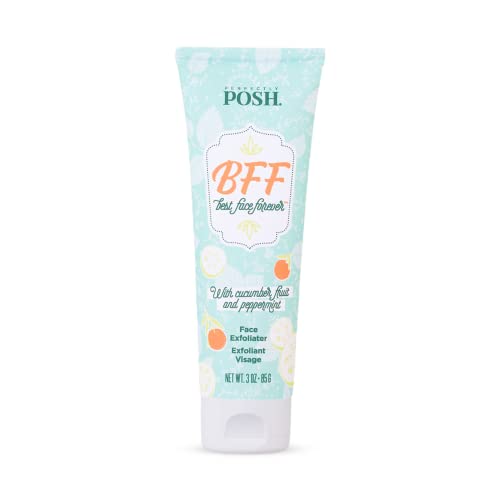 Perfectly-Posh-Exfoliating-Face-Wash-3-fl-oz-wPink-Grapefruit-Peppermint-Cucumber-Fruit-Flavor-Complete-your-skin-care-wBest-Face-Forever-BFF-Gentle-Face-Scrub-Refreshes-Hydrates-Skin