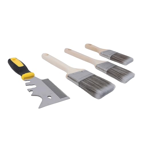 Kit de pinceaux coudés de précision pour peindre les angles sans bavure - 3