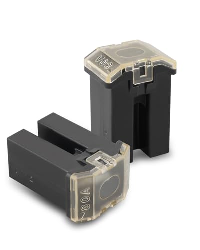 80 Amp Fusible Link Replacement Fuse Fit for Toyota Lexus Chrysler Ford Subaru Nissan Infiniti Replaces 927-1080, 9271080, XR8T-14A094-BA, 68021185AA, 82211AJ81A, 90982-08305, 24370C9980 (2 PCS)