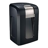 Bonsaii 240-Minute Heavy Duty Paper Shredder, 18-Sheet Cross-Cut for CDs/Credit Cards with Jam Proof System, 7.9 Gallons Pullout Wastebasket and 4 Casters, Black (3S30)