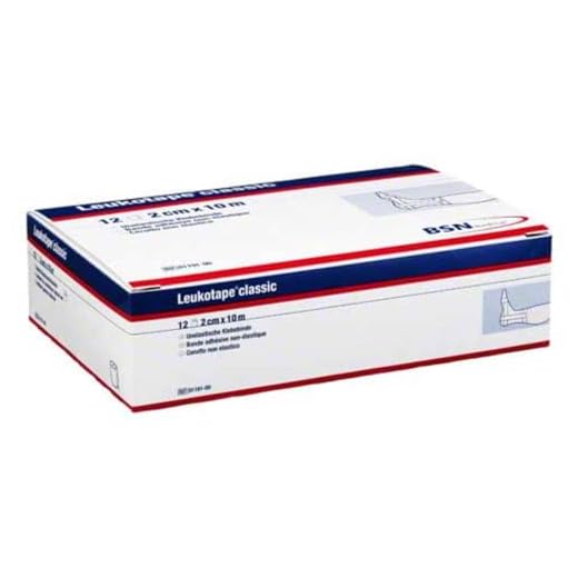 LEUKOTAPE Classic 2 cmx10 m weiß 12 St