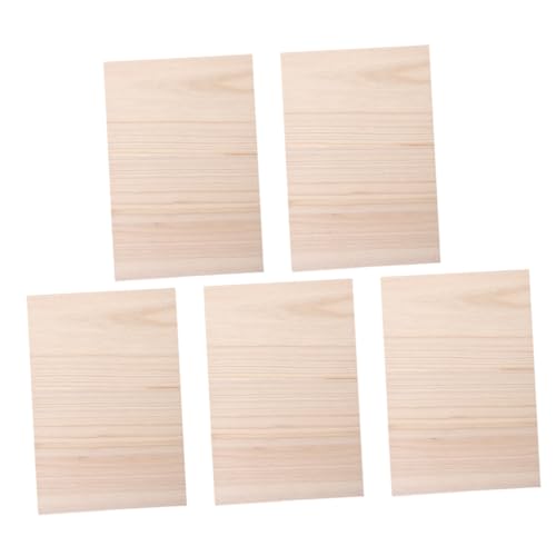 BESTonZON Beginner-Friendly Taekwondo Board 5pcs Wooden Karate Breaking Boards for Practice
