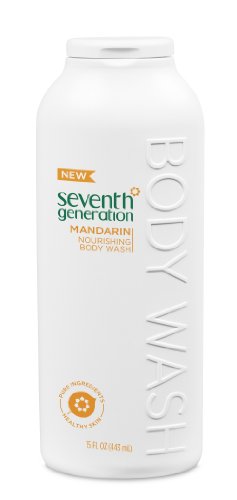 Seventh Generation Nourishing Body Wash, Mandarin, 15 Ounce