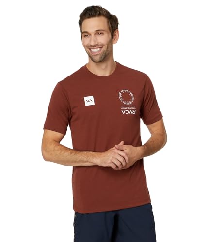RVCA Va Mark SS t-shirt homme anti-déformation en coton respirant