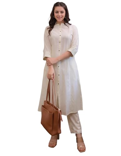 Image of Leriya Fashion Co-ord Set For Women Stylish | Kurti Set For Woman | Short Kurti For Woman | Anarkali Suit For Women's | Festive Ethnic Indian Traditional Outfit for Functions & Puja