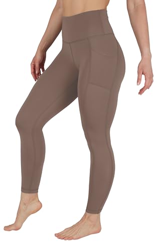 Yogalicious Womens Fleece Lined Legging Thermal Winter High Waisted Squat Proof Running Pants - Leafless Tree W/Pocket - XL