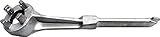 LUMAX LX-1724 Aluminum Drum Wrench; Non-Sparking, Offset Handle for 2” & 3/4”...