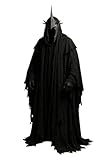 Al xavier Nazgûl Full Armor Set | Witch-King of Angmar Cosplay | Dark Rider Full Ghost Grim Reaper Long Cape Wraith Costume (Cloack+Gloves)