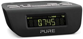 Pure Siesta Mi Series 2 Digital Radio Alarm Clock DAB/FM - Black (Renewed)