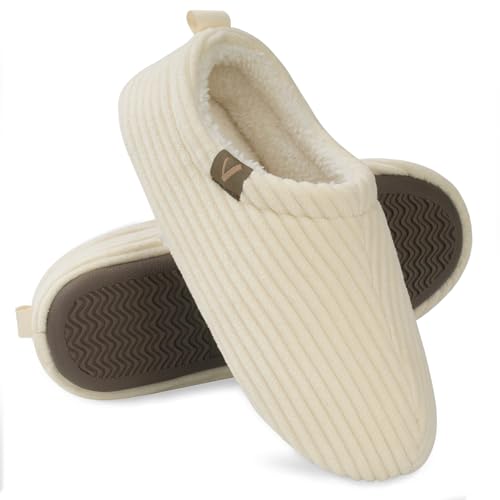 VONMAY Women’s Fuzzy Slippers Soft Comfy Winter House Shoes with Polar Fleece Lining and Curly Fur