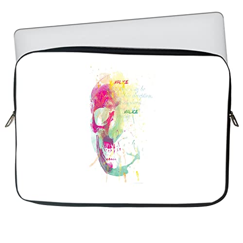Image of TheSkinMantra Chain Laptop Sleeve Bag Compatible with Laptop /Macbooks /Chrombook /Notebook /Zbook (14.1 Inch (Chain), Malice)