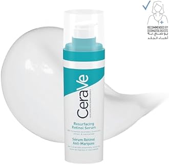 Cerave Resurfacing Retinol Serum To Reduce The Appearance Of Post-Acne Marks And Pores With Retinol, Licorice Root Extract & Niacinamide 30ml