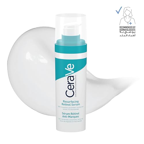 Cerave Resurfacing Retinol Serum To Reduce The Appearance Of Post-Acne Marks And Pores With Retinol, Licorice Root Extract & Niacinamide 30ml