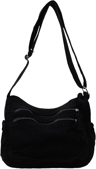 Image of Denim Purses for Women Denim Crossbody Handbags Jean Casual Lightweight Shoulder Tote Purse