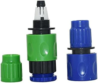 Pistola de manguera, Pistola rociadora, Conector rápido 3/8 "Lavado de autos Pistola de agua Conector de manguera 1/2 3/4 Adaptador de manguera de riego de jardín hembra Herramientas de jardinería 1 p