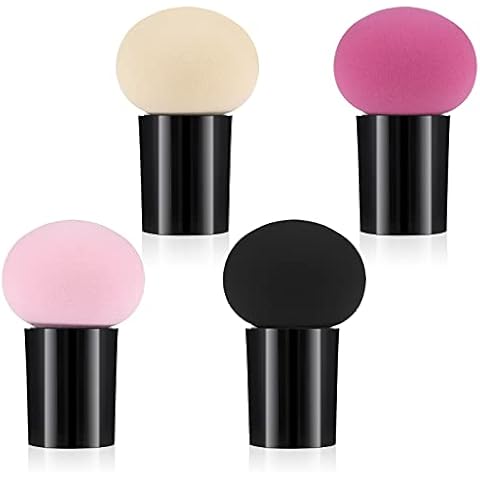 Sibba 4 PCS Makeup Sponge Applicator Set Cover
