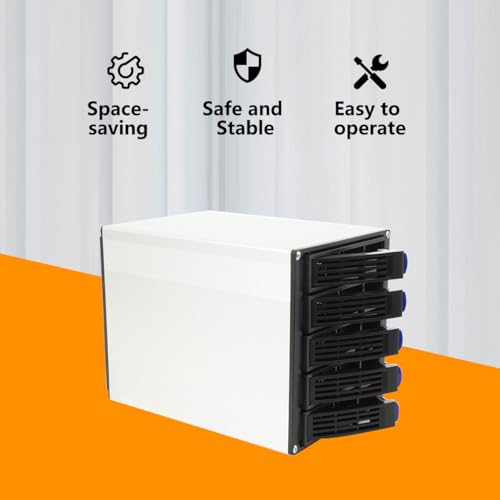Cage para Disco Duro Interno 3 bahías 5.25" para 5 HDD SATA/SAS miniatura 3