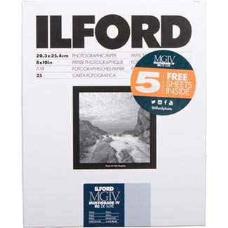 Ilford Photo MG4RC44M 20.3x25.4cm 25+5 (Bx)