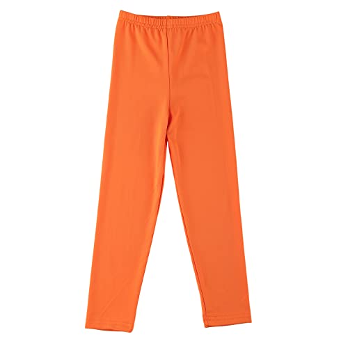 famuka Kids Legging Pants Ankle Length Stretchy Leggings for Little Girls