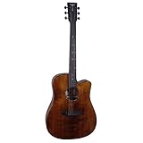 elektrogitarren technik und sound Inklusive Gigbag und Gurt Tyma-D3E-RS - Tolle Stahlsaitengitarre mit eingebautem Tonabnehmer und Griffbrett aus Palisander, inklusive Gigbag