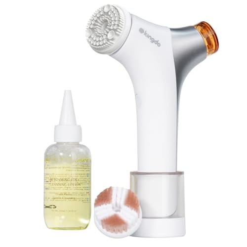 KINGDO Spazzola Pulizia Viso Elettrica 2-in-1 con...