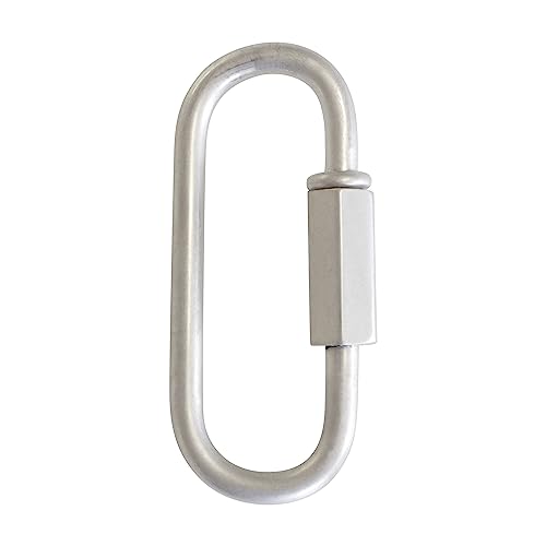 RCH Hardware QL-BR01-55 Brass Quicklink, 8 Gauge, Satin Nickel (2 Pack)