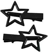 2PCS Star Hair Clips for Women-Y2K Colourful Metal Star Hair Barrettes-Non Slip Star Hair Accesso...