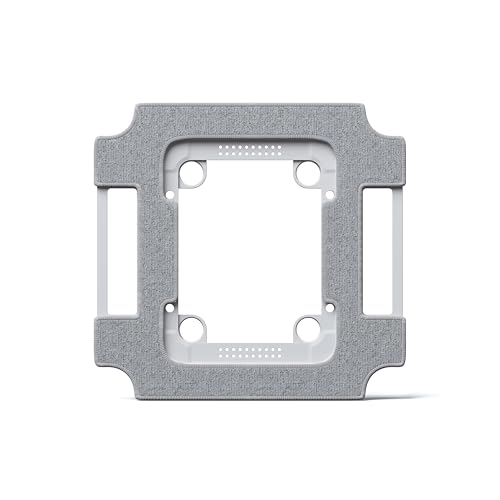 ECOVACS Lot de 2 supports de nettoyage en microfibre pour robot de nettoyage de fenêtre WINBOT W3 Omni - Pièce de rechange d'origine - Installation sans outil