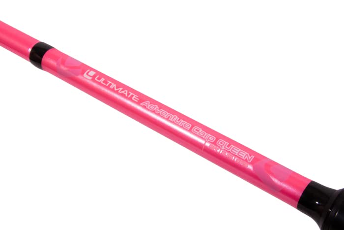 Ultimate Adventure Carp Queen Roze Karpfenrute12ft (3lbs) (3pcs) - Karpfenrute