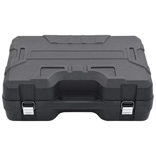 vidaXL Bandsäge mit Transportkoffer Elektrisch Tragbar Metallbandsäge Metallsäge Eisensäge Kappsäge Tischsäge Säge Stahl 0-2,4m/s 1100W 230V – Bild 4