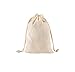 KUPOO 50PS Cotton Bags Cotton Muslin Bags Drawstring Muslin Bag for Wedding Party Favor (4 x 5.8 Inch)