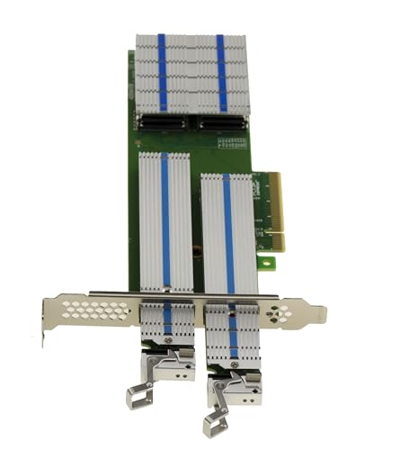 KALEA-INFORMATIQUE PCIe 3.0 x8-Controller-Karte für 2 SSD M.2 NVMe M Key HARWARE Raid 0 1, JBOD mit herausnehmbaren Einschub-Racks und Hotplug