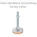 BE-TOOL 4 Pcs Adjustable Leveling Feet, Heavy Duty Furniture Leveler, Leg Levelers for Cabinet, Tables, Chairs, Sofa(D80*M16*100)