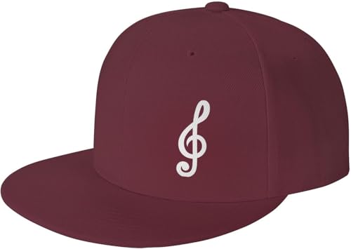Treble Clef Music Adjustable Outdoor Baseball Hat Flat Hat - Main Image
