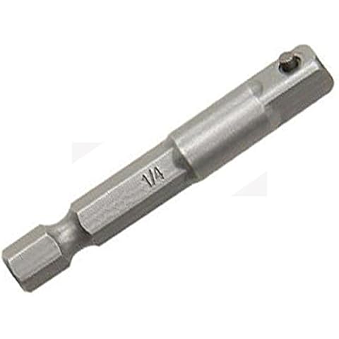 Drill America INS14SA-2 Socket Adapter, 1/4" x 2" Cover