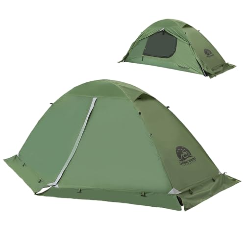 2-Person 4 Season Tent for Backpacking - Winter Waterproof Cold Weather Tent for Two Person, Easy Set Up Lightweight Shelter for Camping, Hiking, Backpacking by Underwood Aggregator