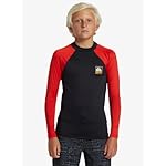 Quiksilver Boys (Age 8-16) Hawaii Badge Long Sleeve Surf Shirt - Image 3